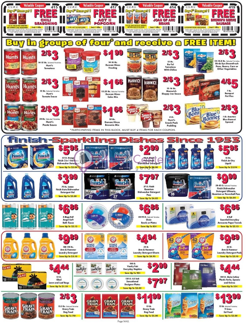 Weekly ad for Super One Foods valid: 10/04/2026 - 10/10/2026, page 14