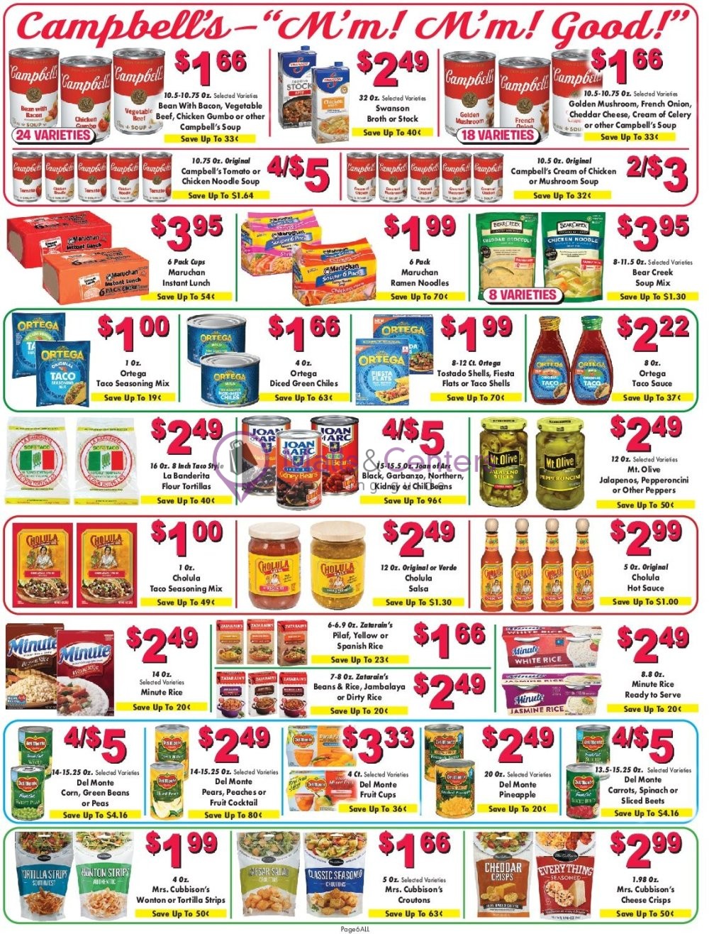 Weekly ad for Super One Foods valid: 10/04/2026 - 10/10/2026, page 6