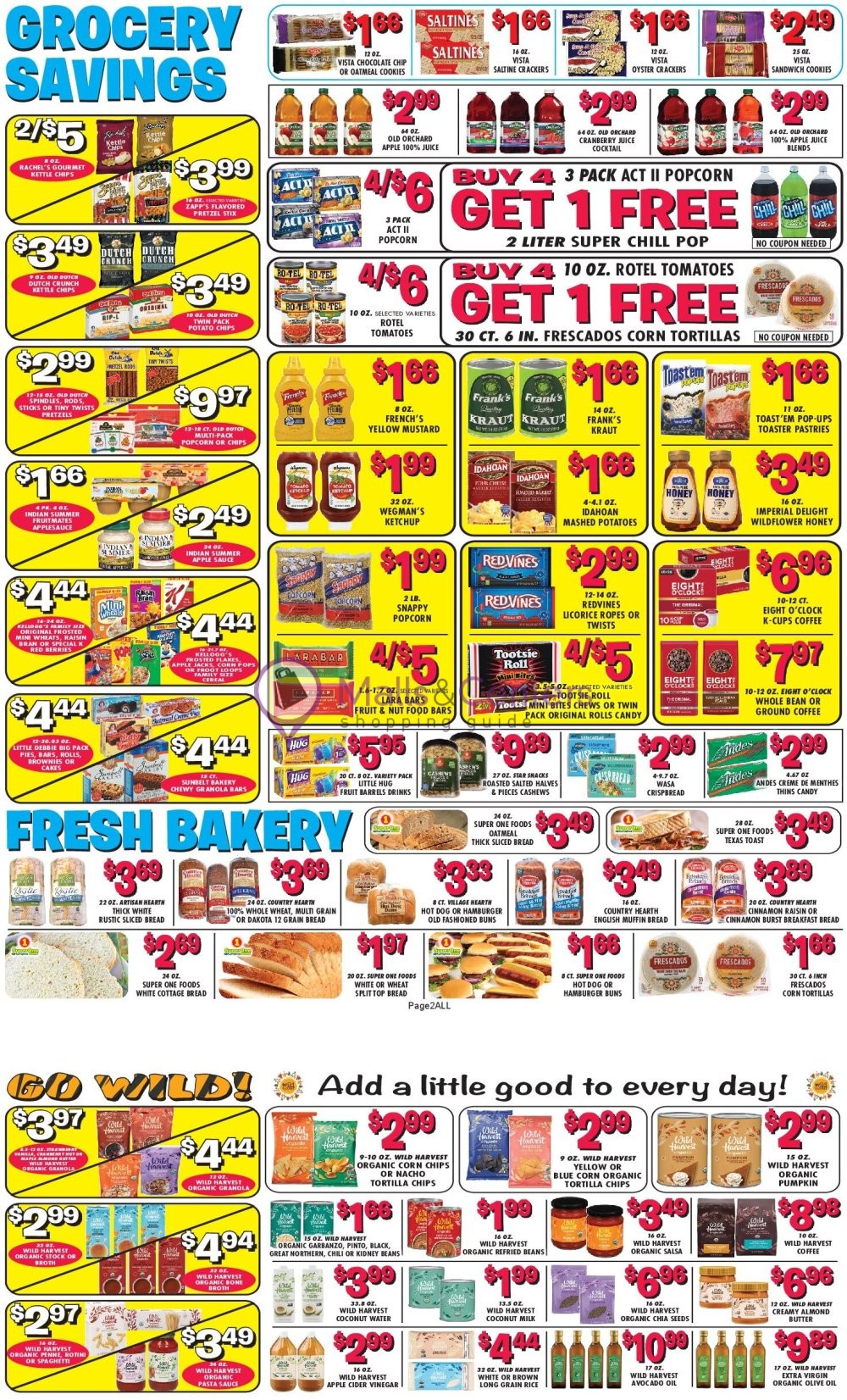 Weekly ad for Super One Foods valid: 09/14/2026 - 09/20/2026, page 2