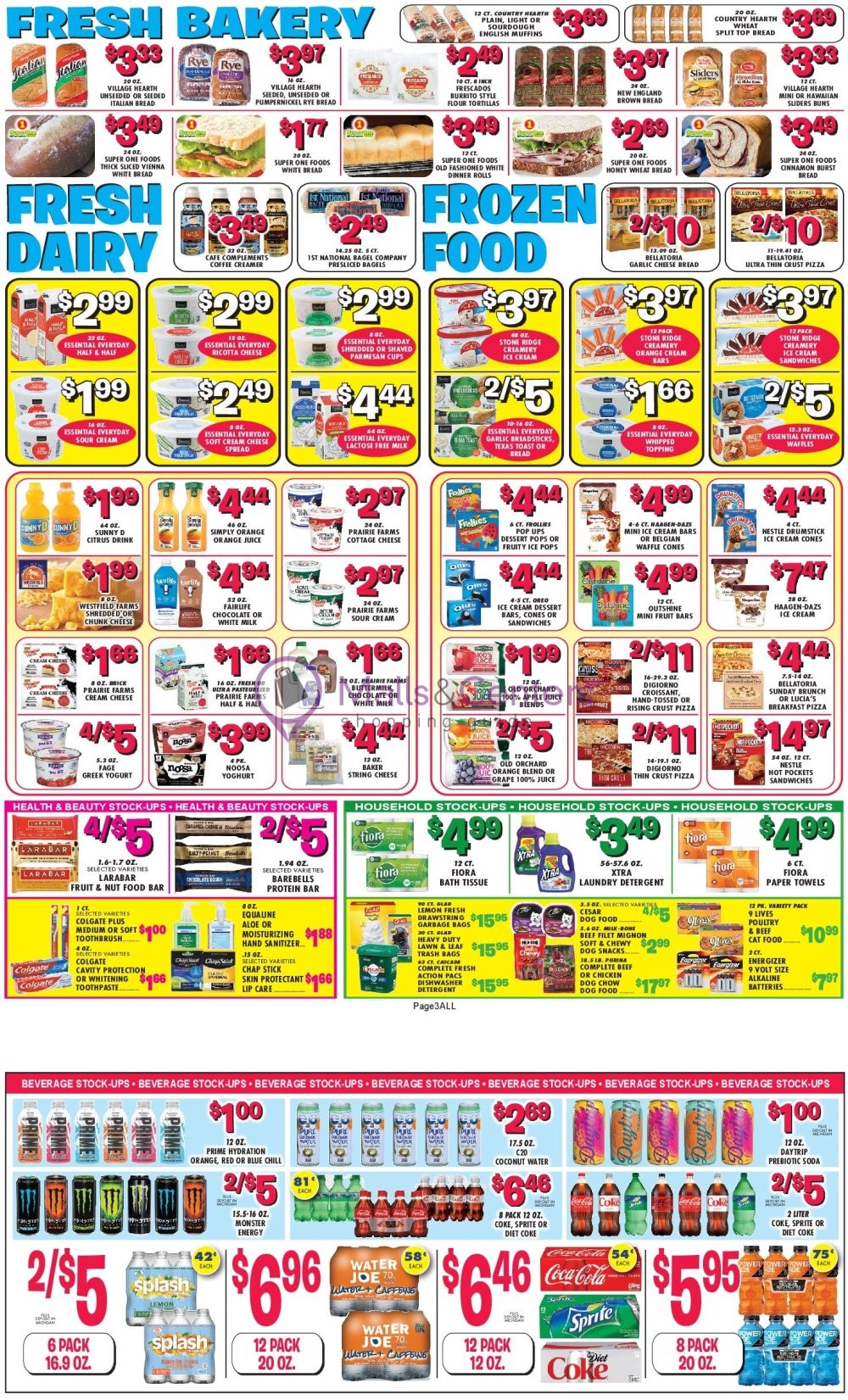 Weekly ad for Super One Foods valid: 09/21/2026 - 09/27/2026, page 3