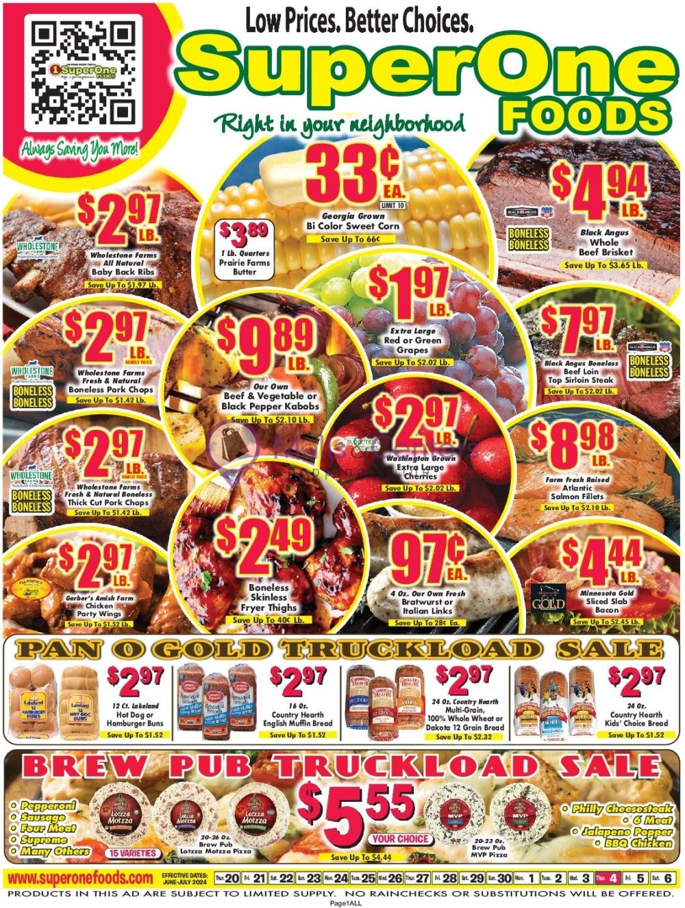 Weekly ad for Super One Foods valid: 06/30/2024 - 07/06/2024, page 5