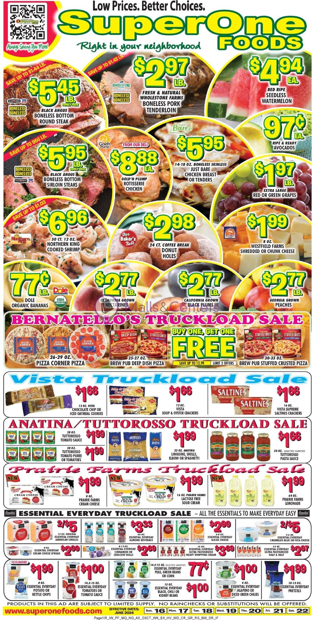 Weekly ad for Super One Foods valid: 06/20/2024 - 07/06/2024, page 17 Weekly ad for Super One Foods valid: 06/20/2024 - 07/06/2024, page 17