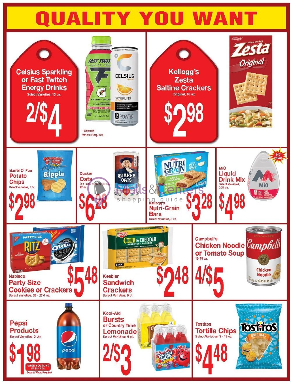 Super Saver Weekly ad valid from 04/19/2023 to 05/16/2023 MallsCenters