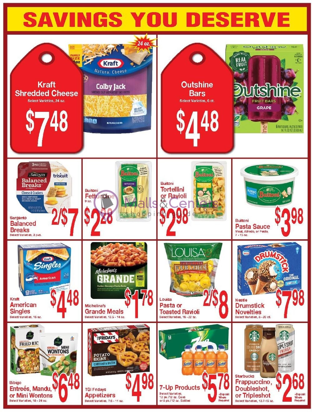 Super Saver Weekly ad valid from 04/19/2023 to 05/16/2023 MallsCenters