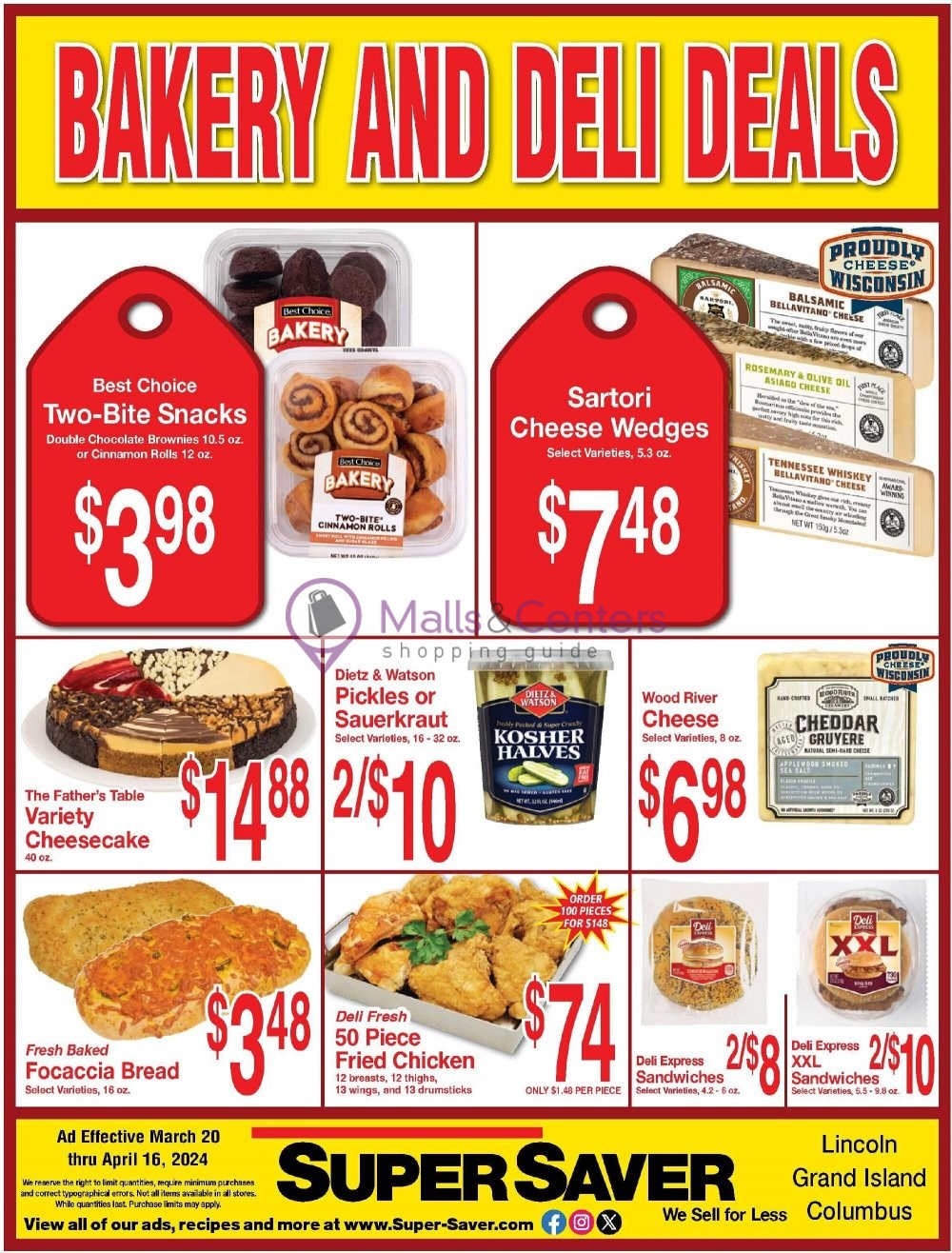 Weekly ad for Super Saver valid: 03/20/2024 - 04/16/2024, page 8