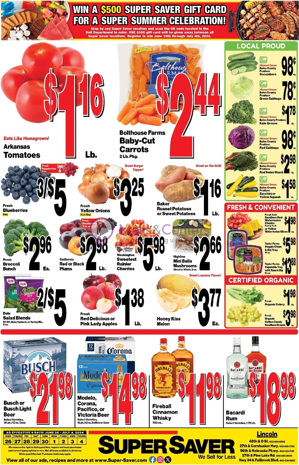 Weekly ad for Super Saver valid: 06/26/2024 - 07/04/2024, page 4
