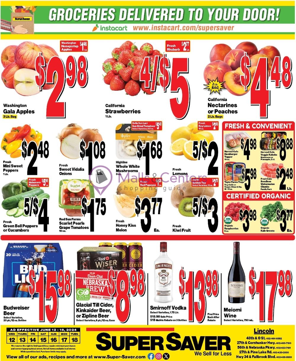 Weekly ad for Super Saver valid: 06/12/2024 - 06/18/2024, page 4