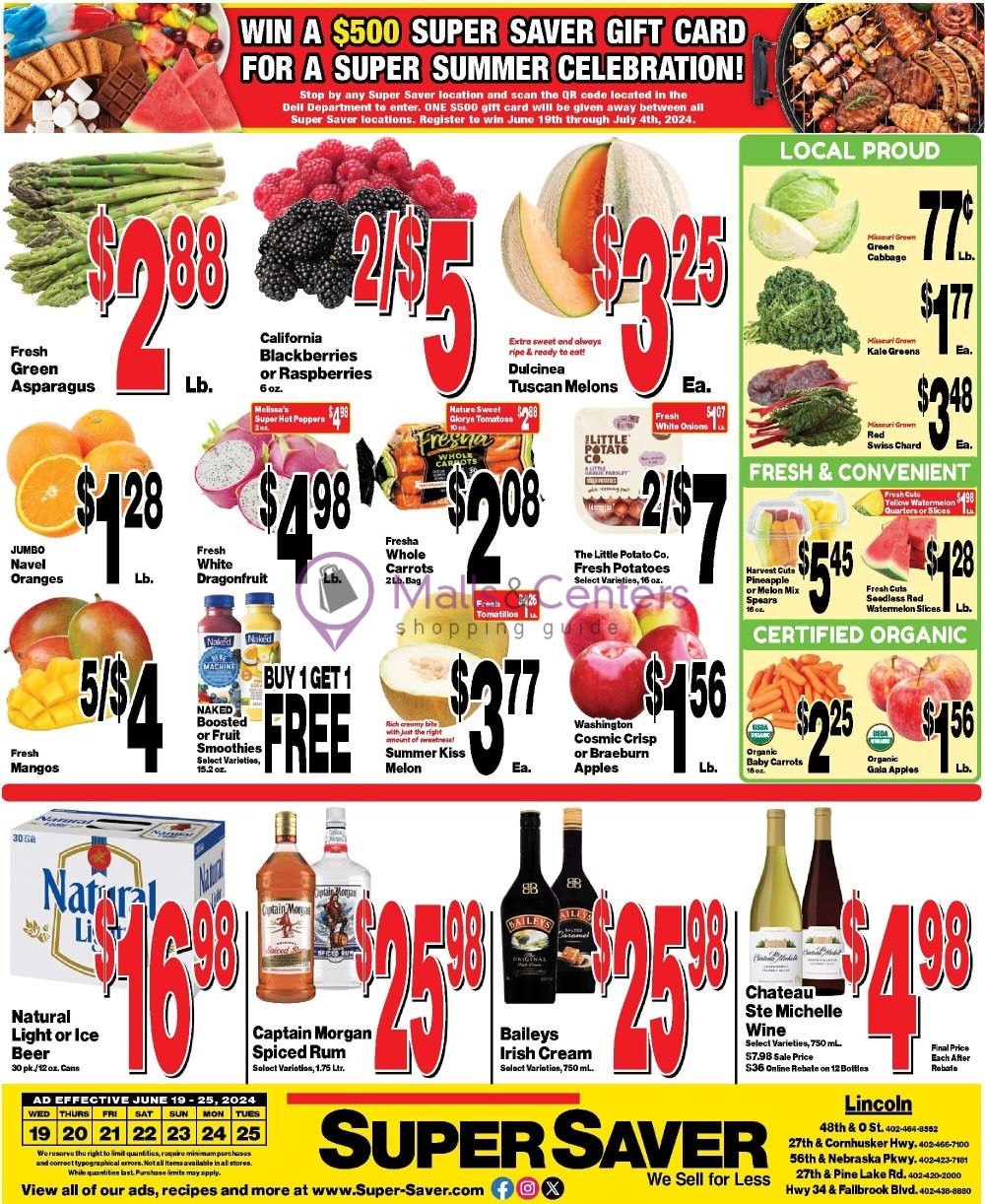 Weekly ad for Super Saver valid: 06/19/2024 - 06/25/2024, page 4