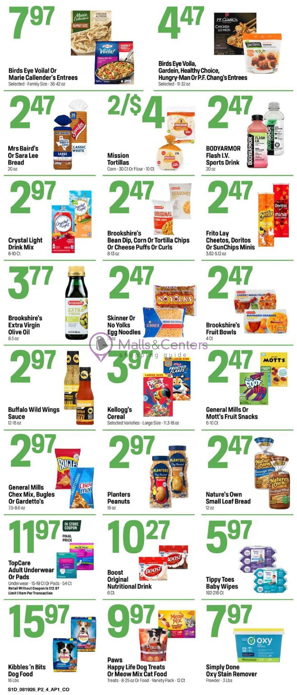 Weekly ad for Super1Foods valid: 08/19/2026 - 08/25/2026, page 2