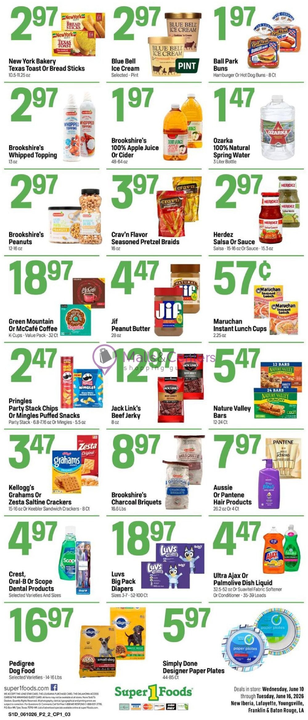 Weekly ad for Super1Foods valid: 06/10/2026 - 06/16/2026, page 2