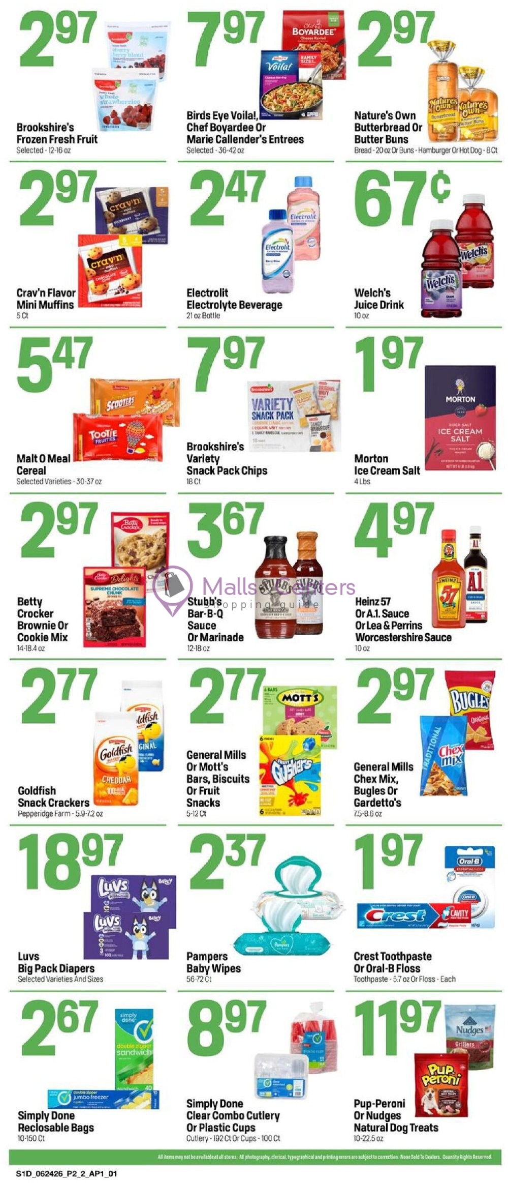 Weekly ad for Super1Foods valid: 06/24/2026 - 06/30/2026, page 2