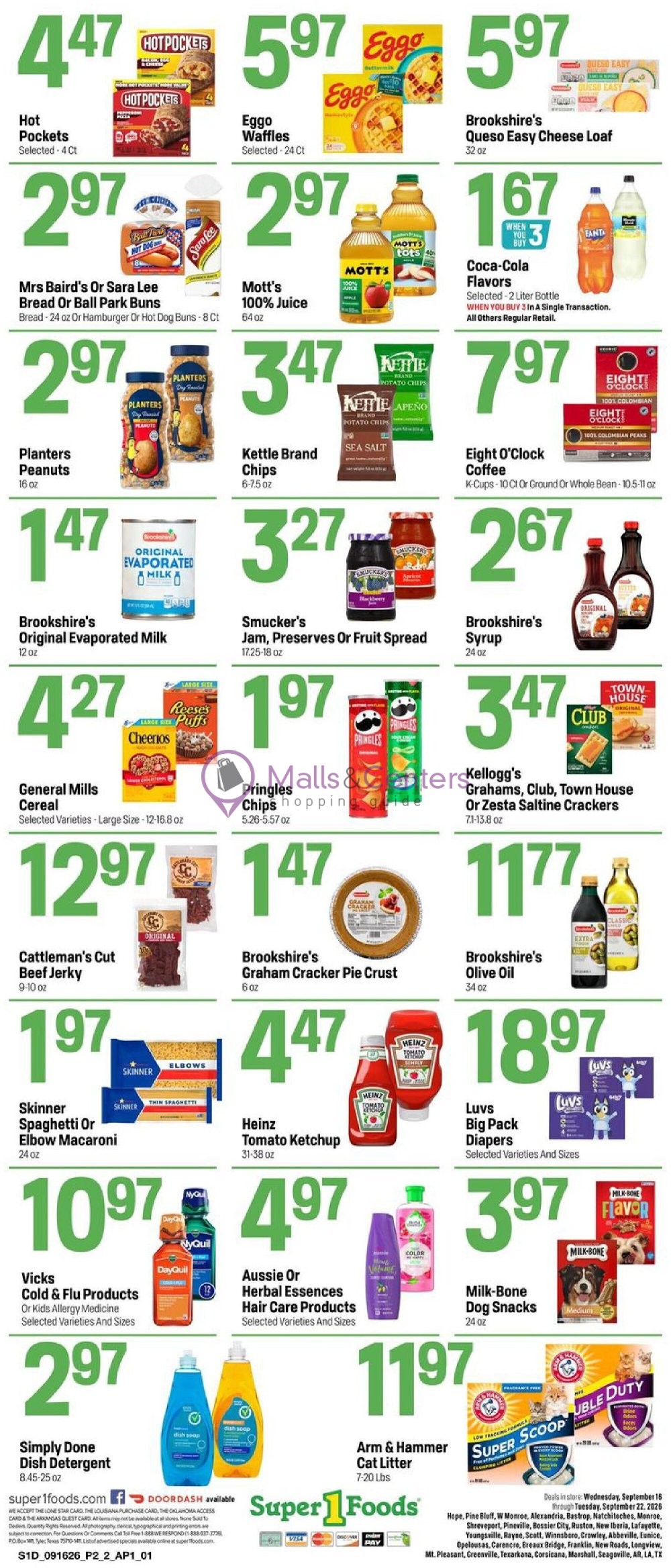 Weekly ad for Super1Foods valid: 09/16/2026 - 09/22/2026, page 2