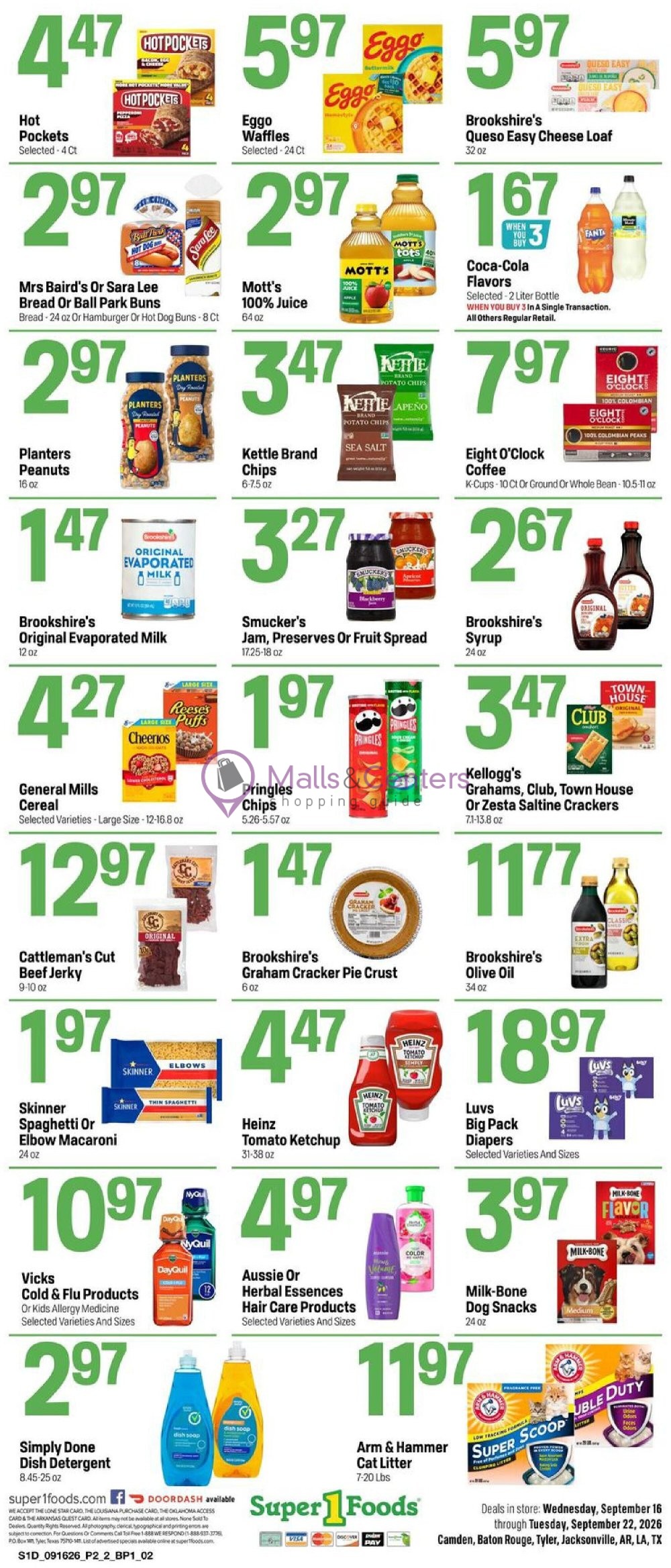 Weekly ad for Super1Foods valid: 09/16/2026 - 09/22/2026, page 4