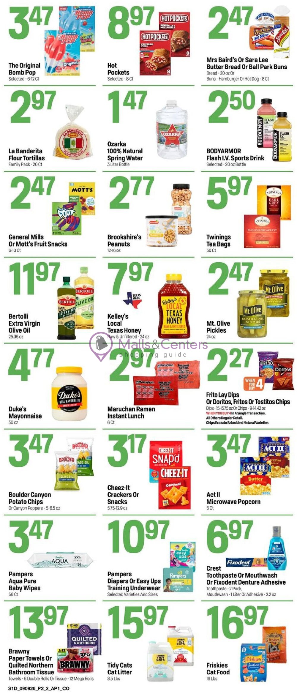 Weekly ad for Super1Foods valid: 09/09/2026 - 09/15/2026, page 2