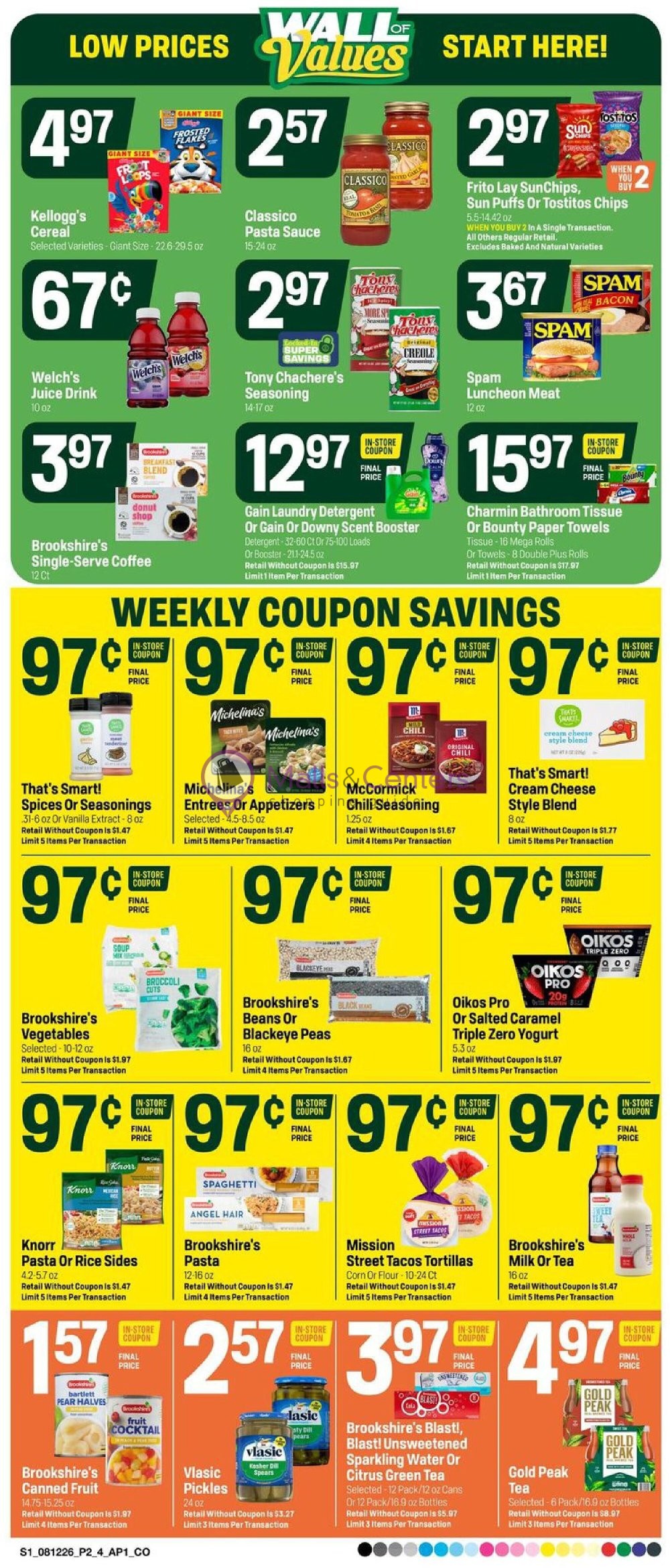 Weekly ad for Super1Foods valid: 08/12/2026 - 08/18/2026, page 2