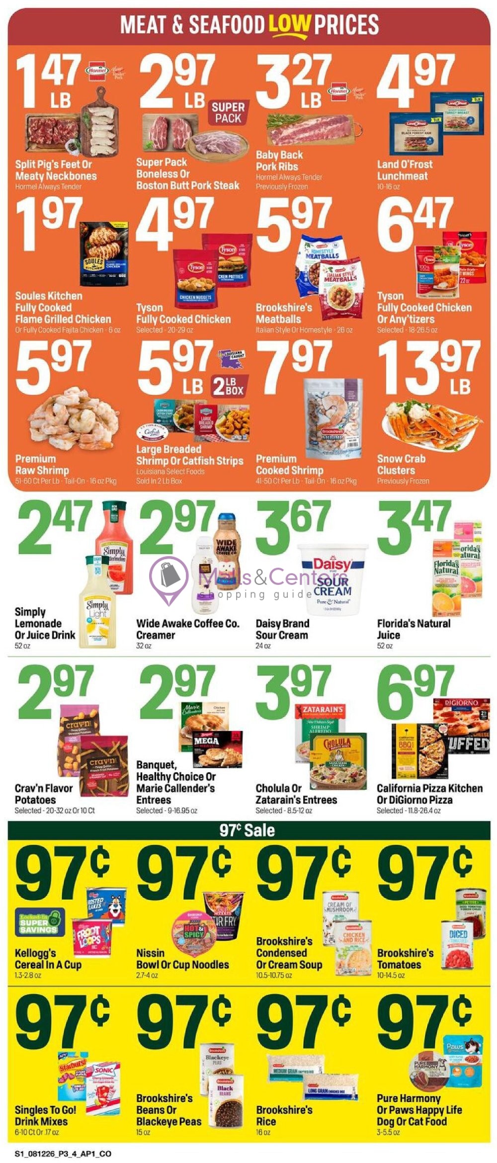 Weekly ad for Super1Foods valid: 08/12/2026 - 08/18/2026, page 3