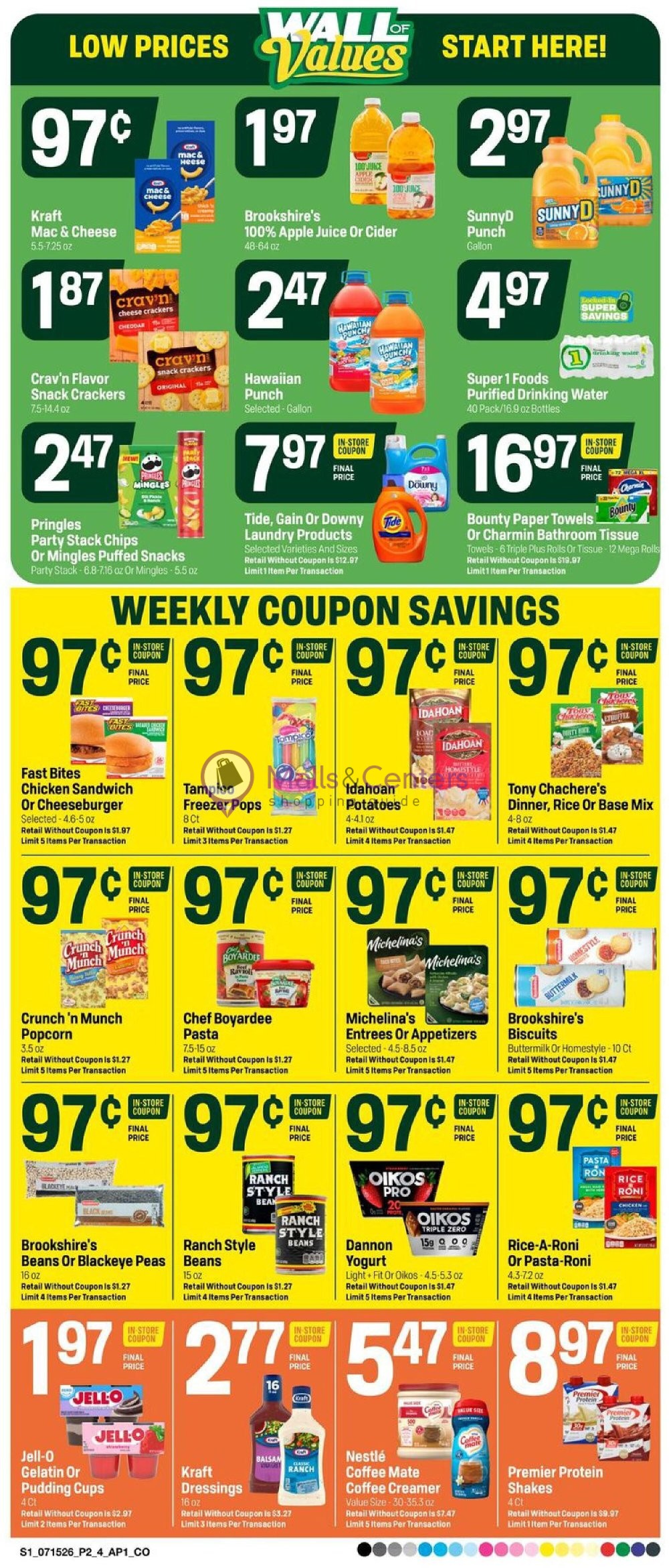 Weekly ad for Super1Foods valid: 07/15/2026 - 07/21/2026, page 2