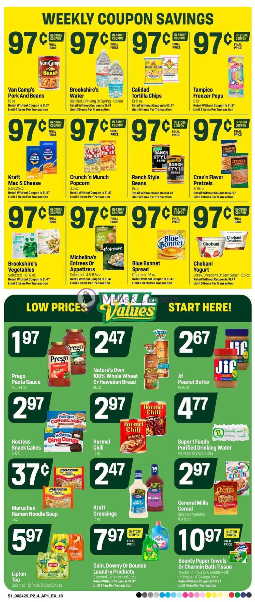 Weekly ad for Super1Foods valid: 06/24/2026 - 06/30/2026, page 2