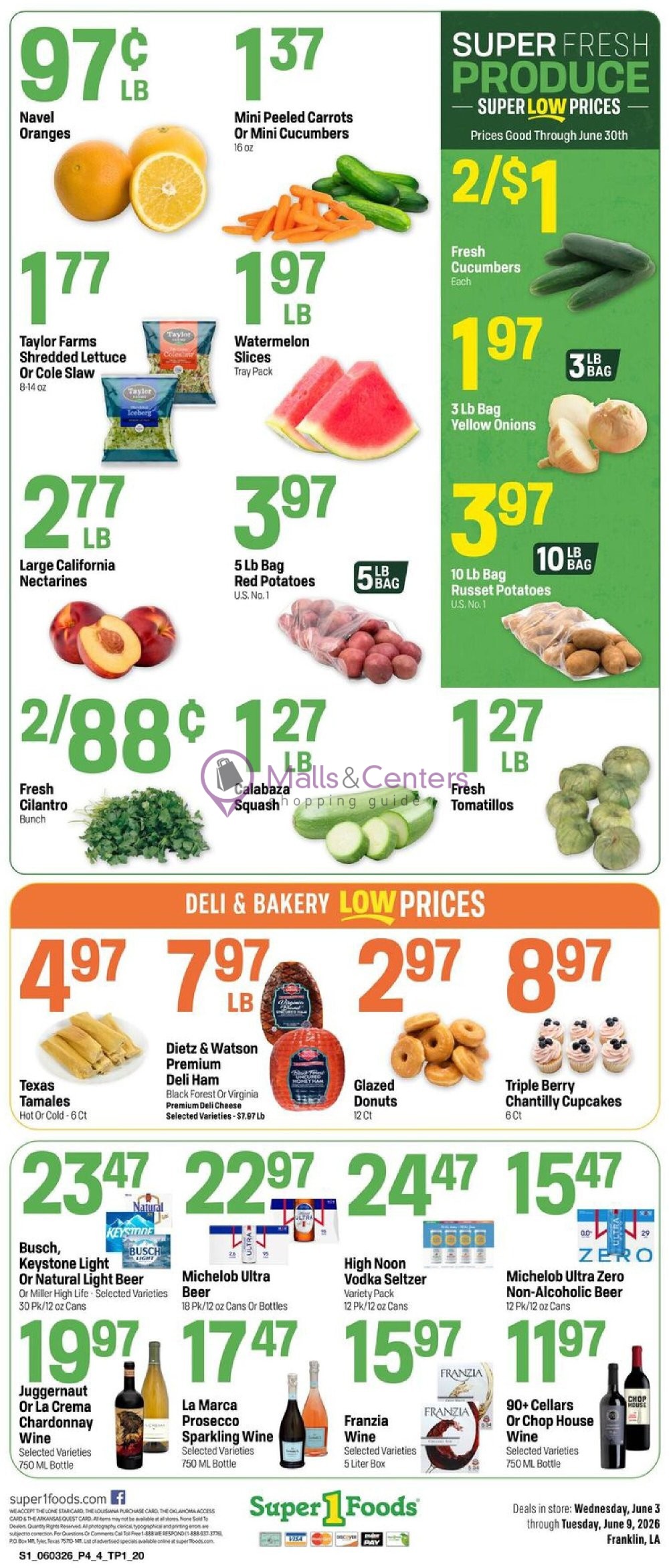Weekly ad for Super1Foods valid: 06/03/2026 - 06/09/2026, page 4