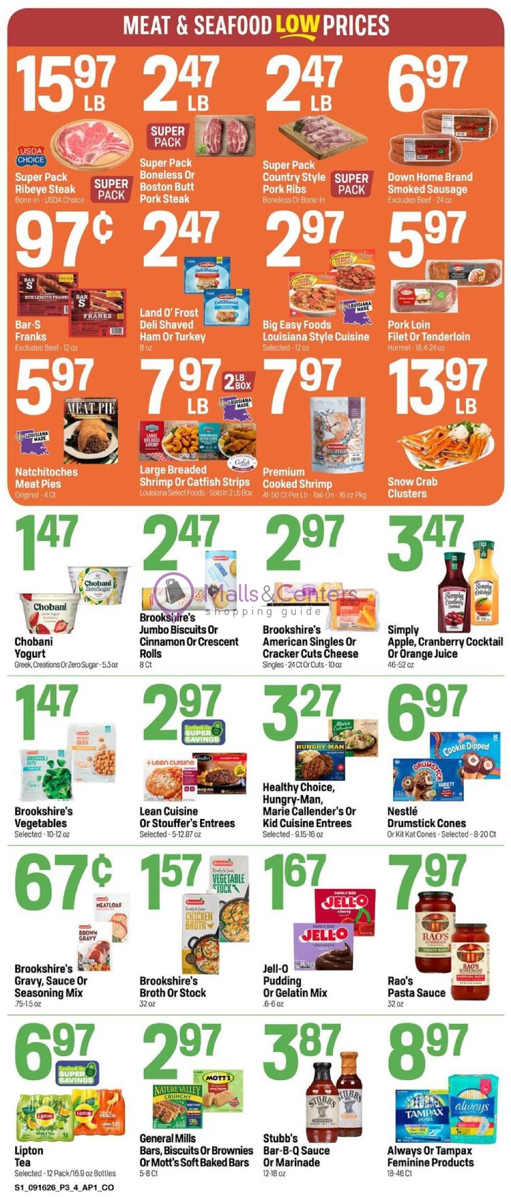 Weekly ad for Super1Foods valid: 09/16/2026 - 09/22/2026, page 3