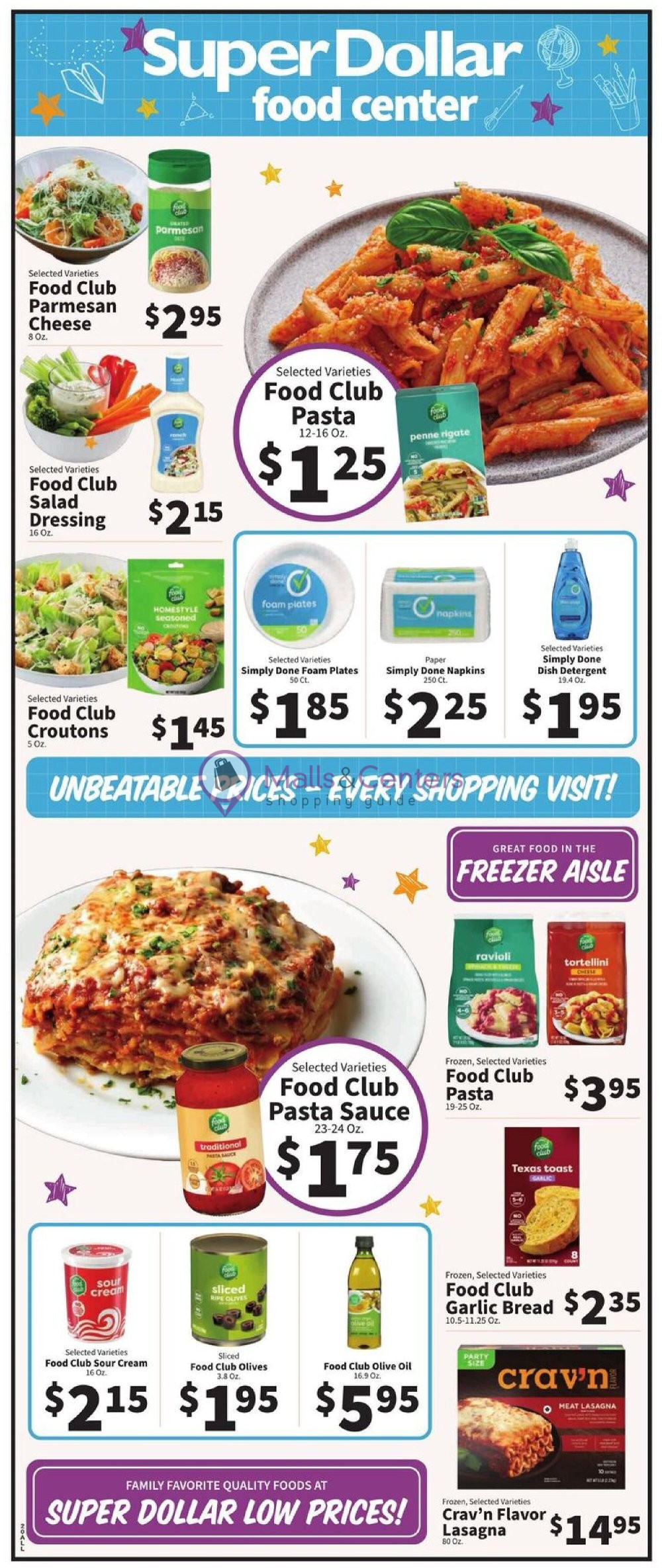 Weekly ad for SuperDollar Food Center valid: 08/12/2026 - 08/18/2026, page 2