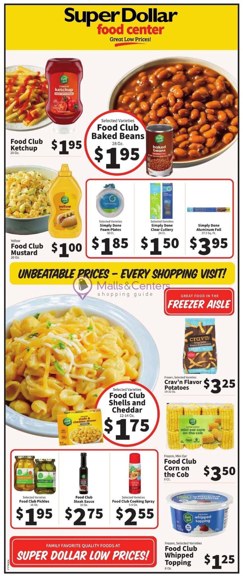 Weekly ad for SuperDollar Food Center valid: 08/26/2026 - 09/01/2026, page 2