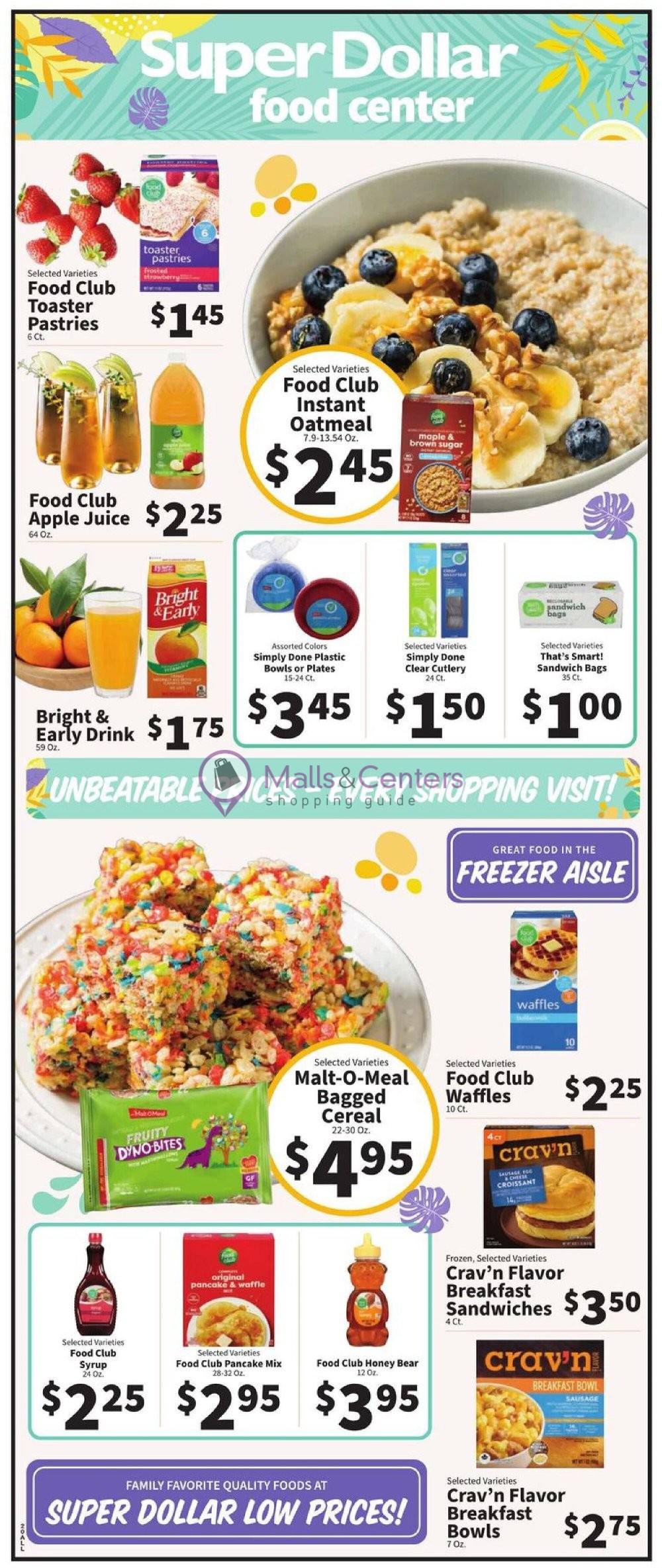 Weekly ad for SuperDollar Food Center valid: 07/08/2026 - 07/14/2026, page 2