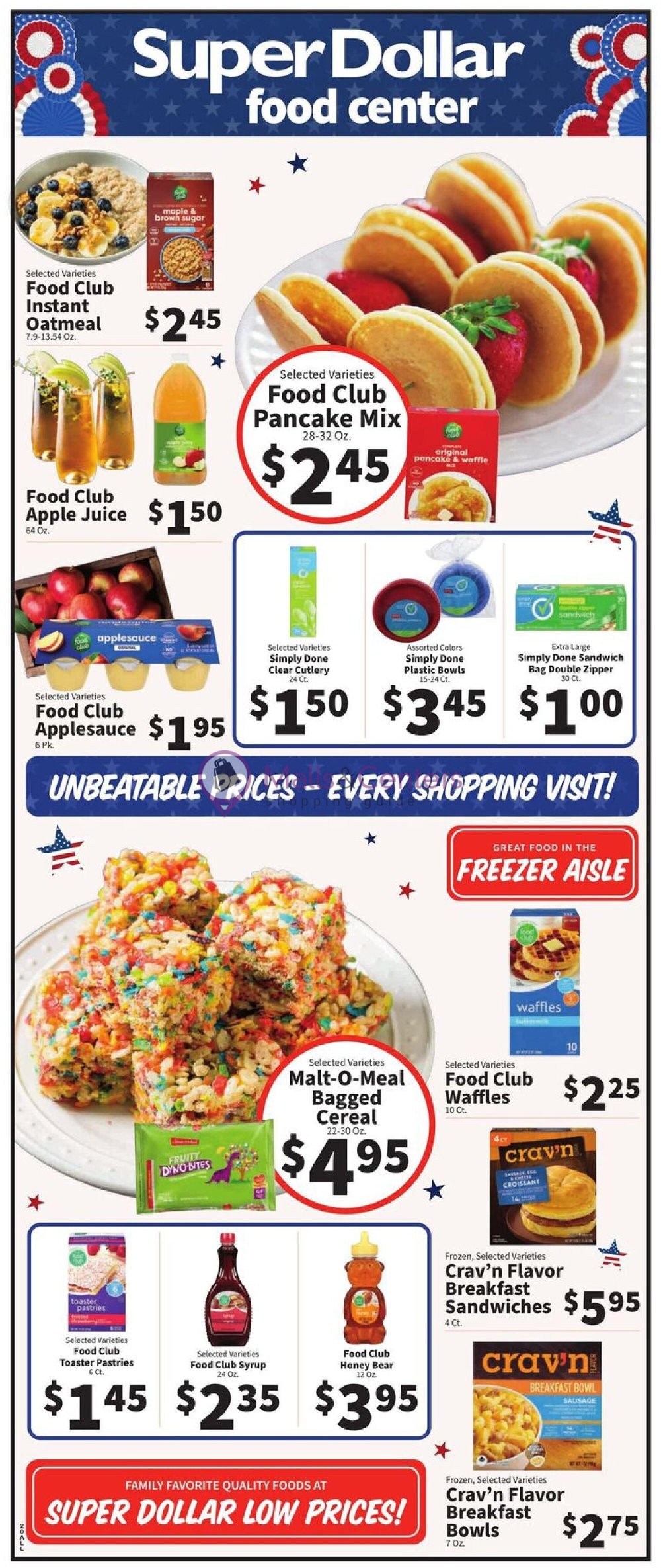 Weekly ad for SuperDollar Food Center valid: 05/20/2026 - 05/26/2026, page 2