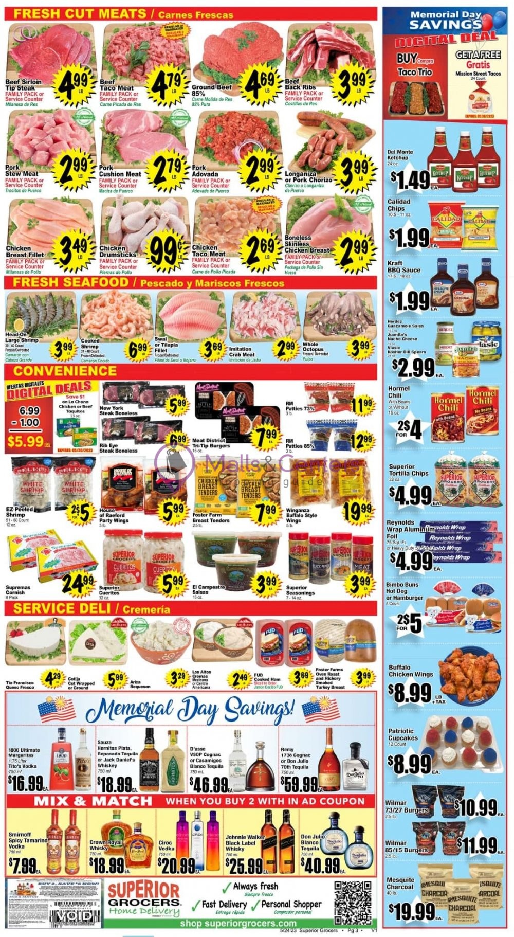 Weekly ad for Superior Grocers valid: 05/24/2023 - 05/30/2023, page 3