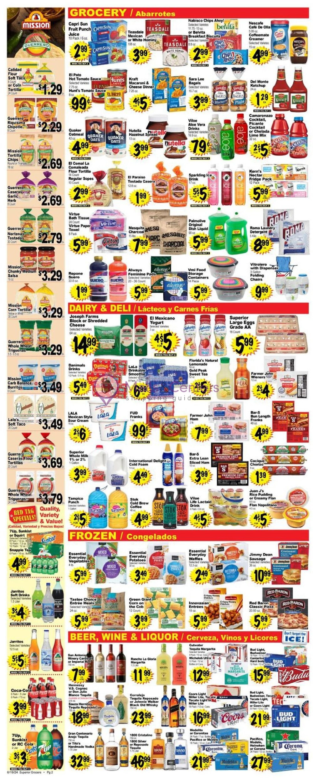 Weekly ad for Superior Grocers valid: 06/19/2024 - 06/25/2024, page 2