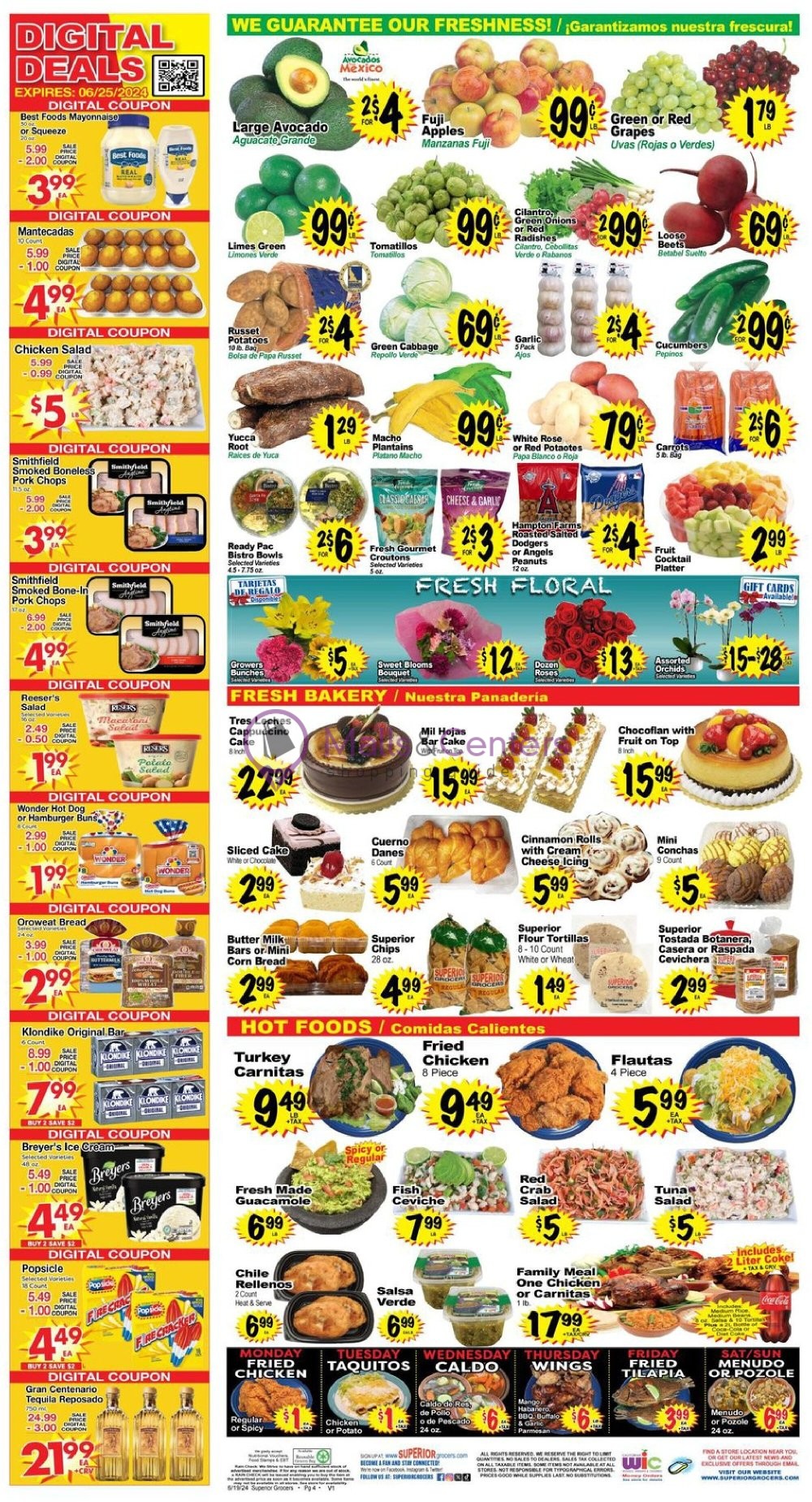 Weekly ad for Superior Grocers valid: 06/19/2024 - 06/25/2024, page 4