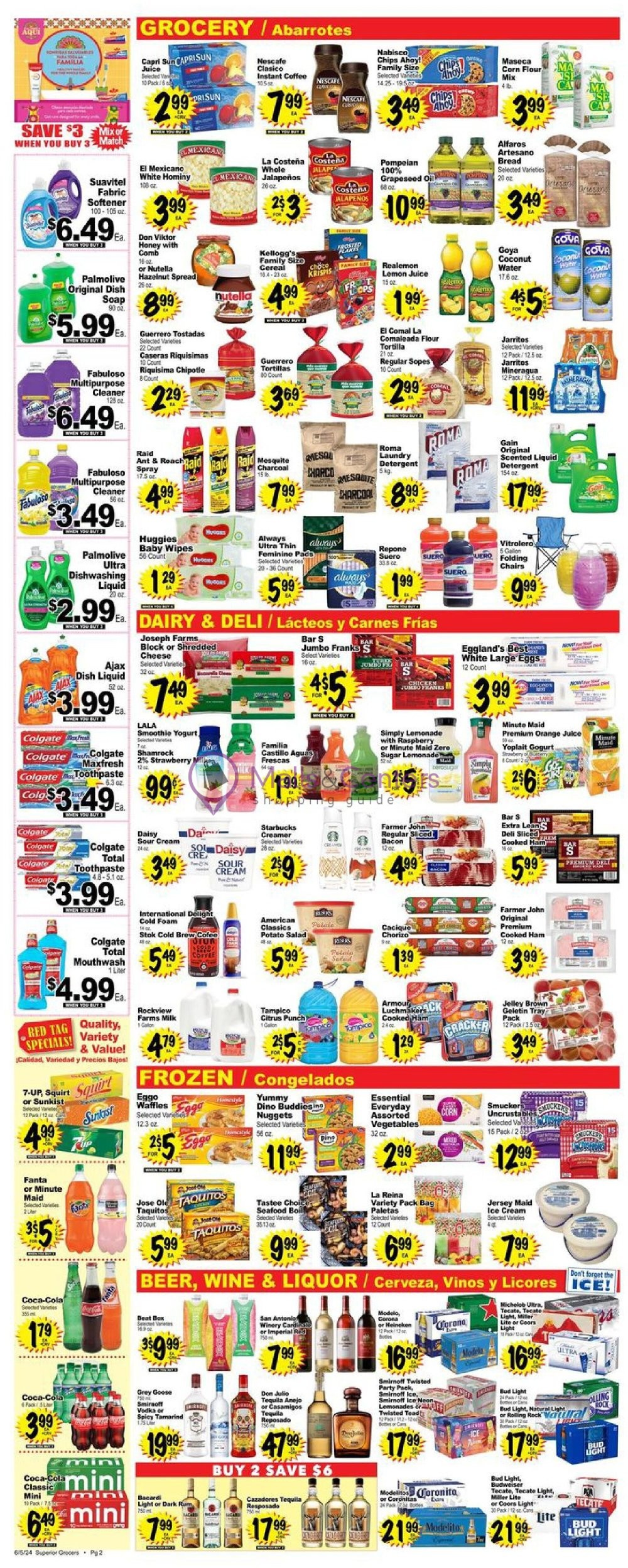 Weekly ad for Superior Grocers valid: 06/05/2024 - 06/11/2024, page 2