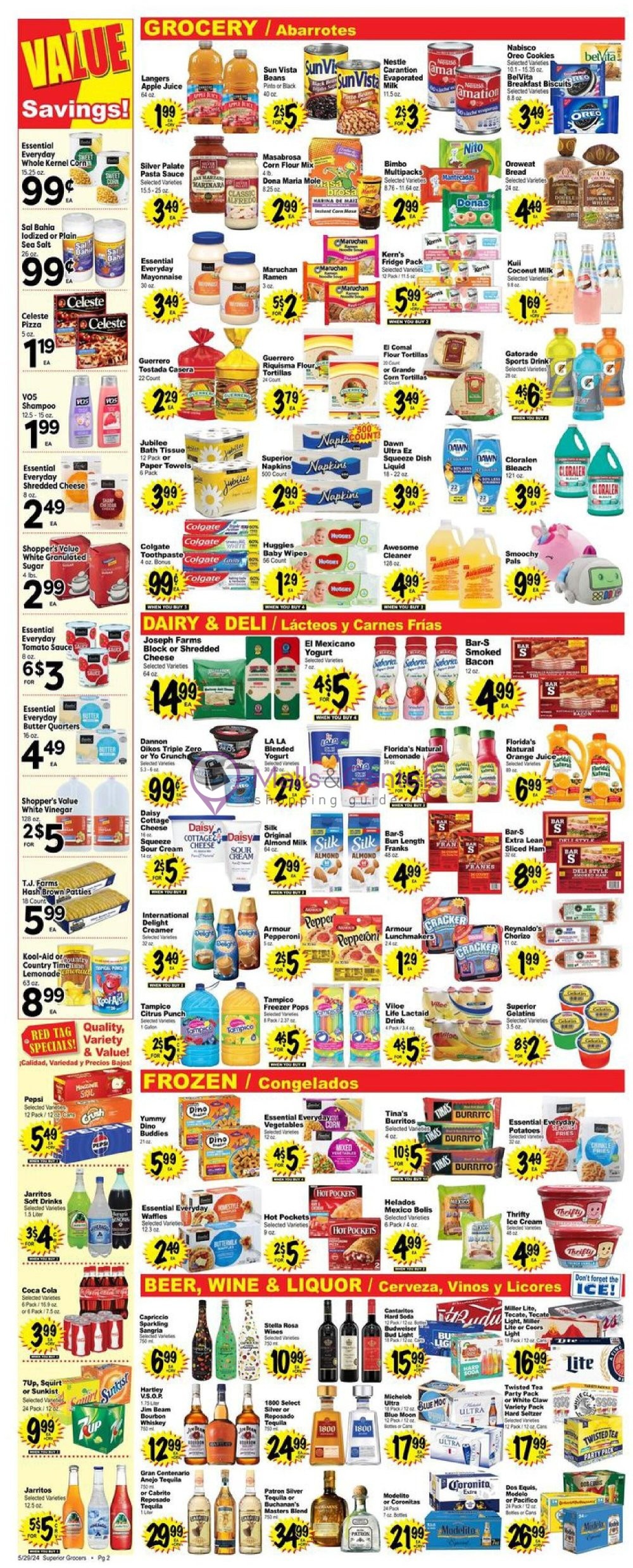 Weekly ad for Superior Grocers valid: 05/29/2024 - 06/04/2024, page 2