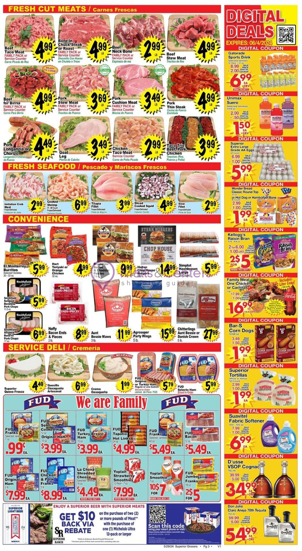 Weekly ad for Superior Grocers valid: 05/29/2024 - 06/04/2024, page 3