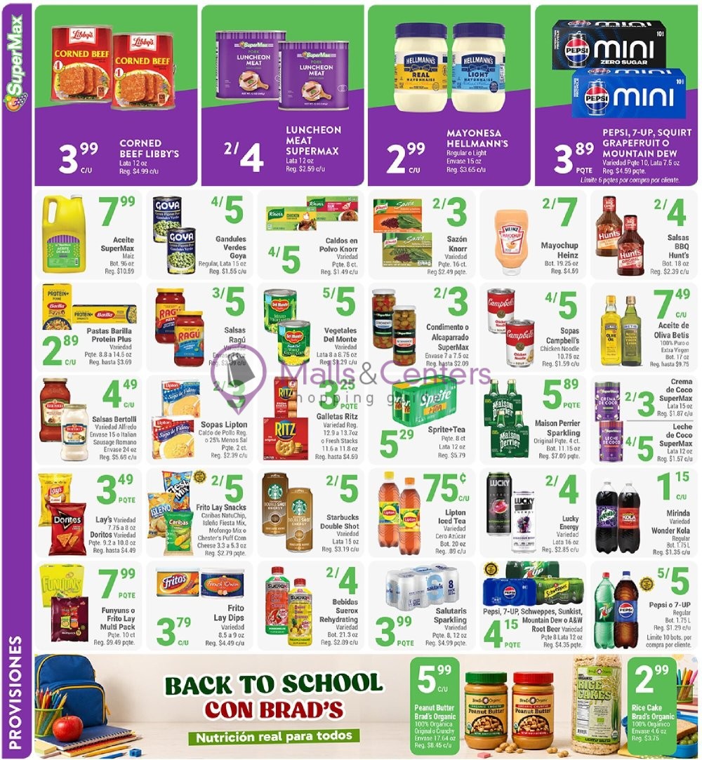 Weekly ad for SuperMax valid: 08/26/2026 - 09/01/2026, page 6