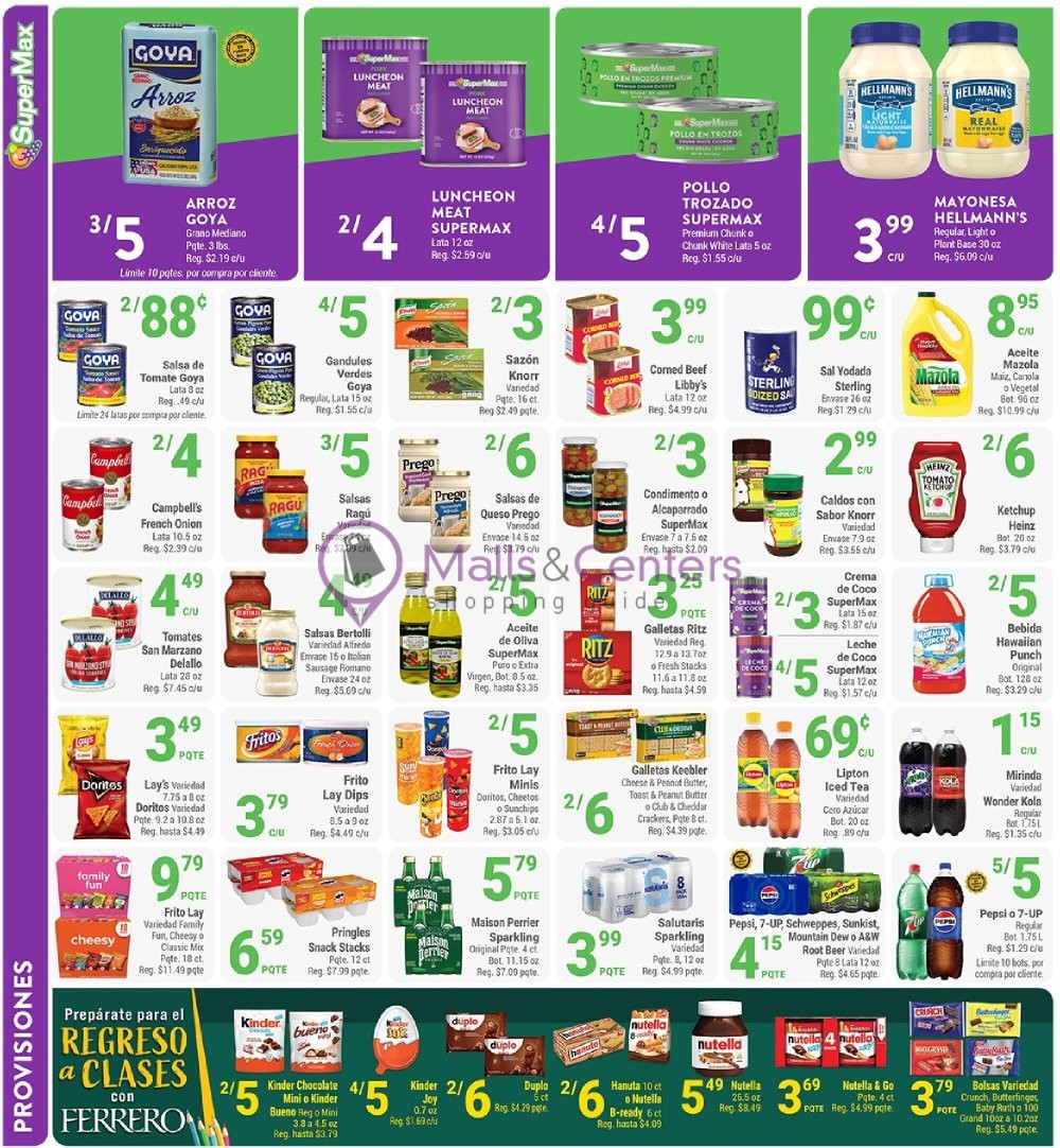 Weekly ad for SuperMax valid: 07/29/2026 - 08/04/2026, page 6