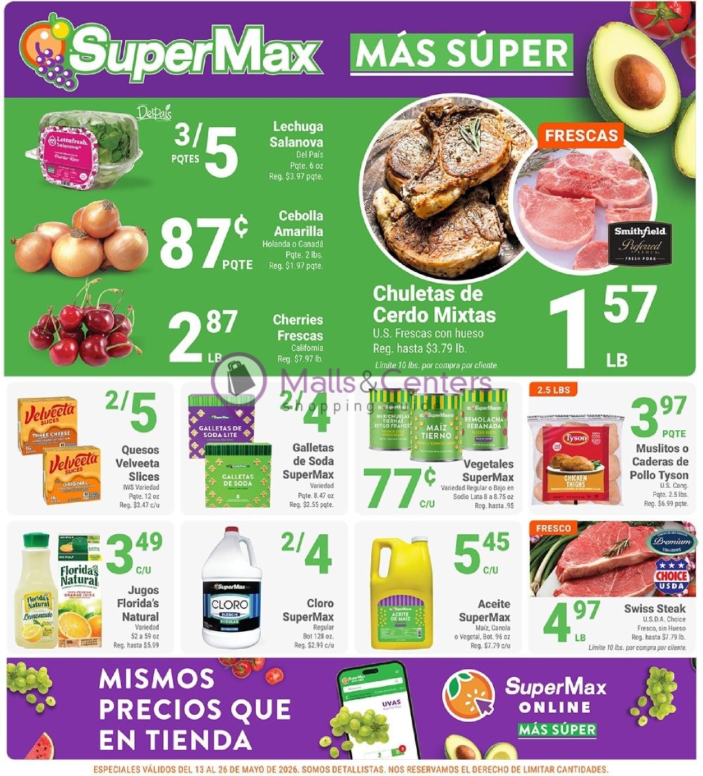 Weekly ad for SuperMax valid: 05/13/2026 - 05/26/2026, page 4