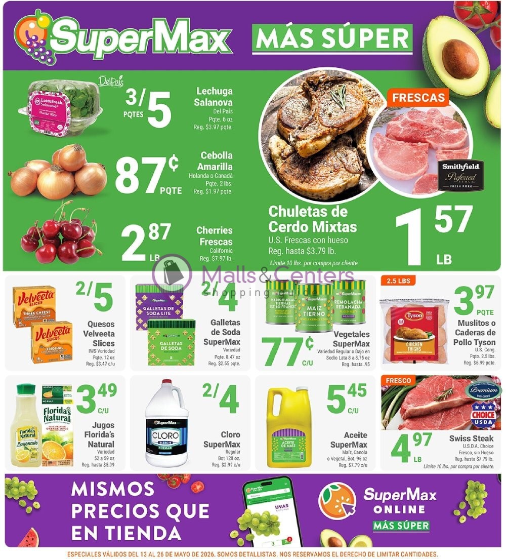 Weekly ad for SuperMax valid: 05/13/2026 - 05/26/2026, page 6