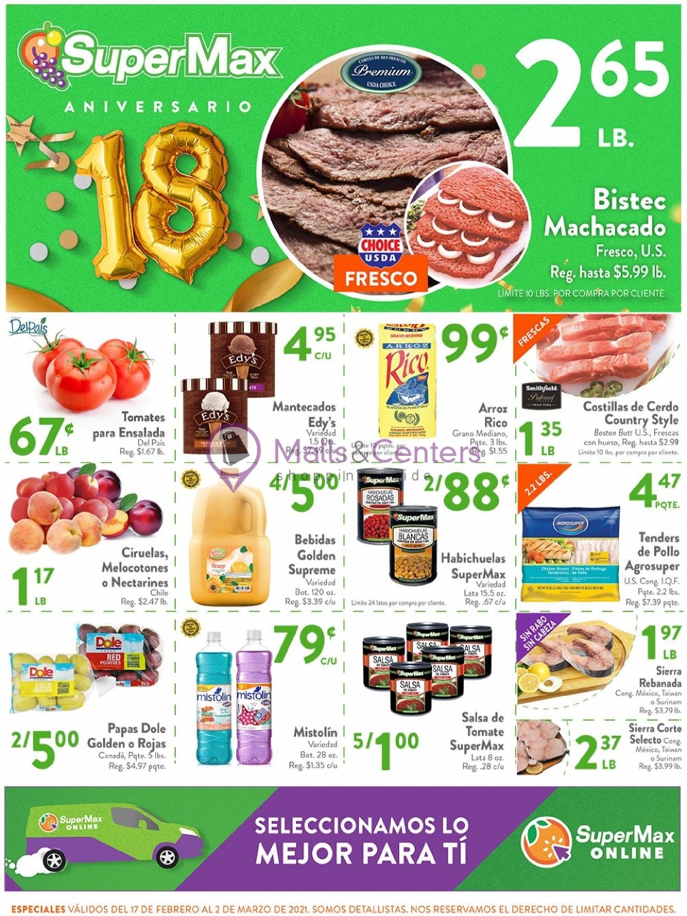 max offers near me