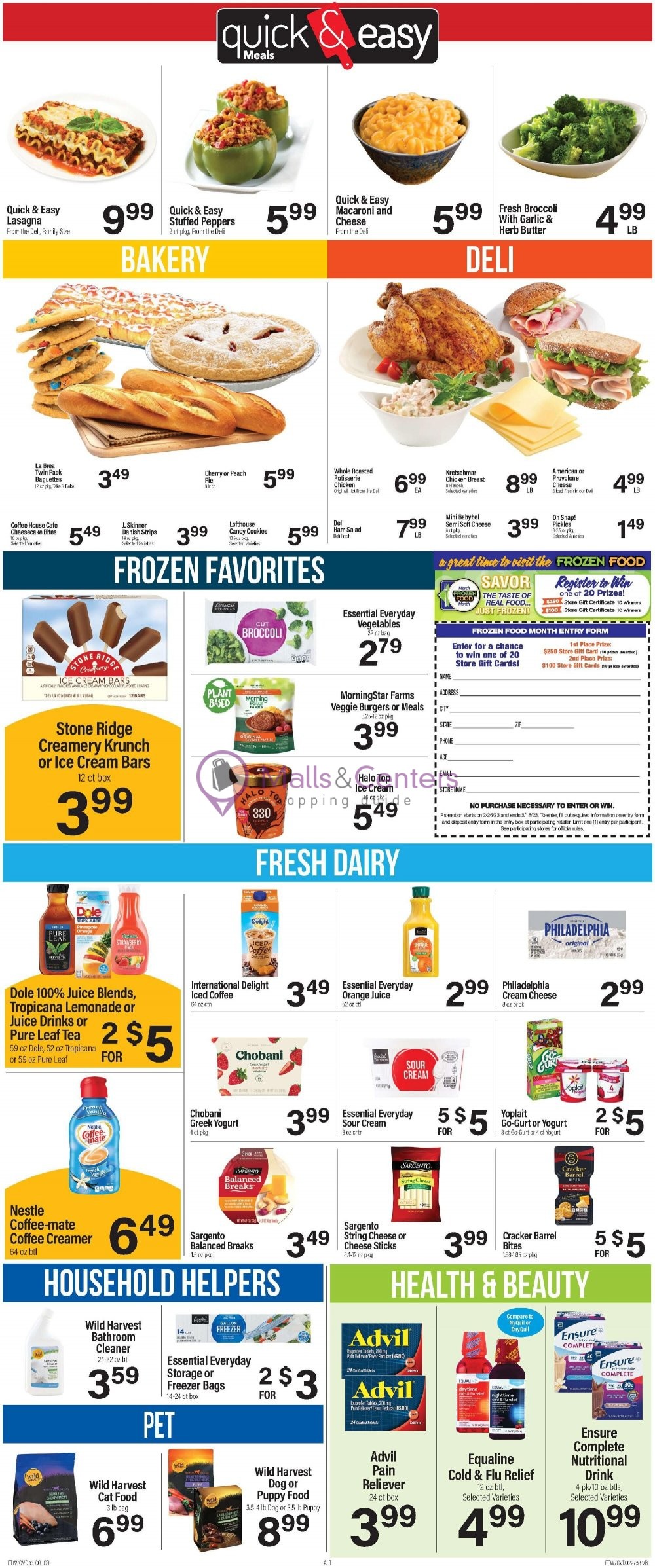 Supervalu Food Stores Weekly ad valid from 02/27/2023 to 03/05/2023