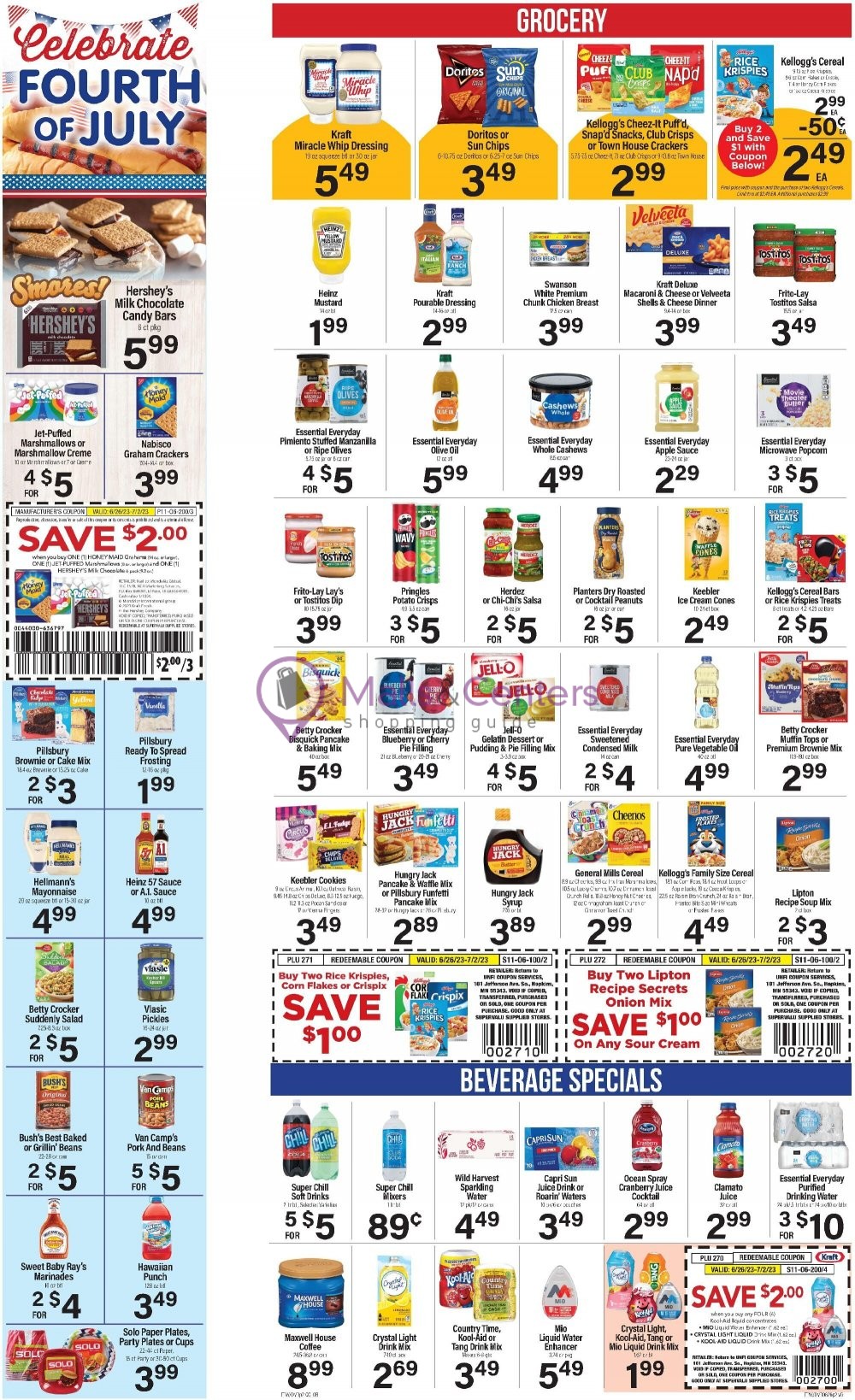 Supervalu Food Stores Weekly ad valid from 06/26/2023 to 07/02/2023
