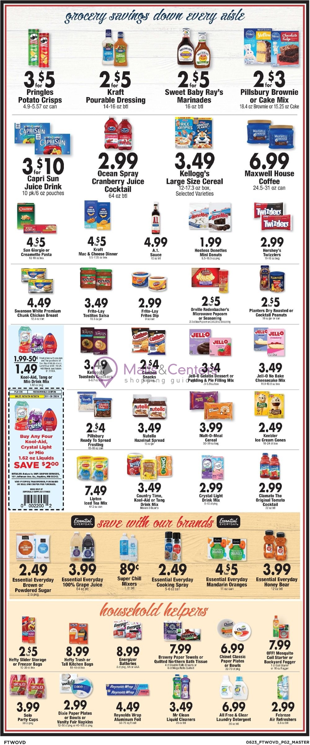 Weekly ad for Supervalu Food Stores valid: 06/24/2024 - 06/30/2024, page 2
