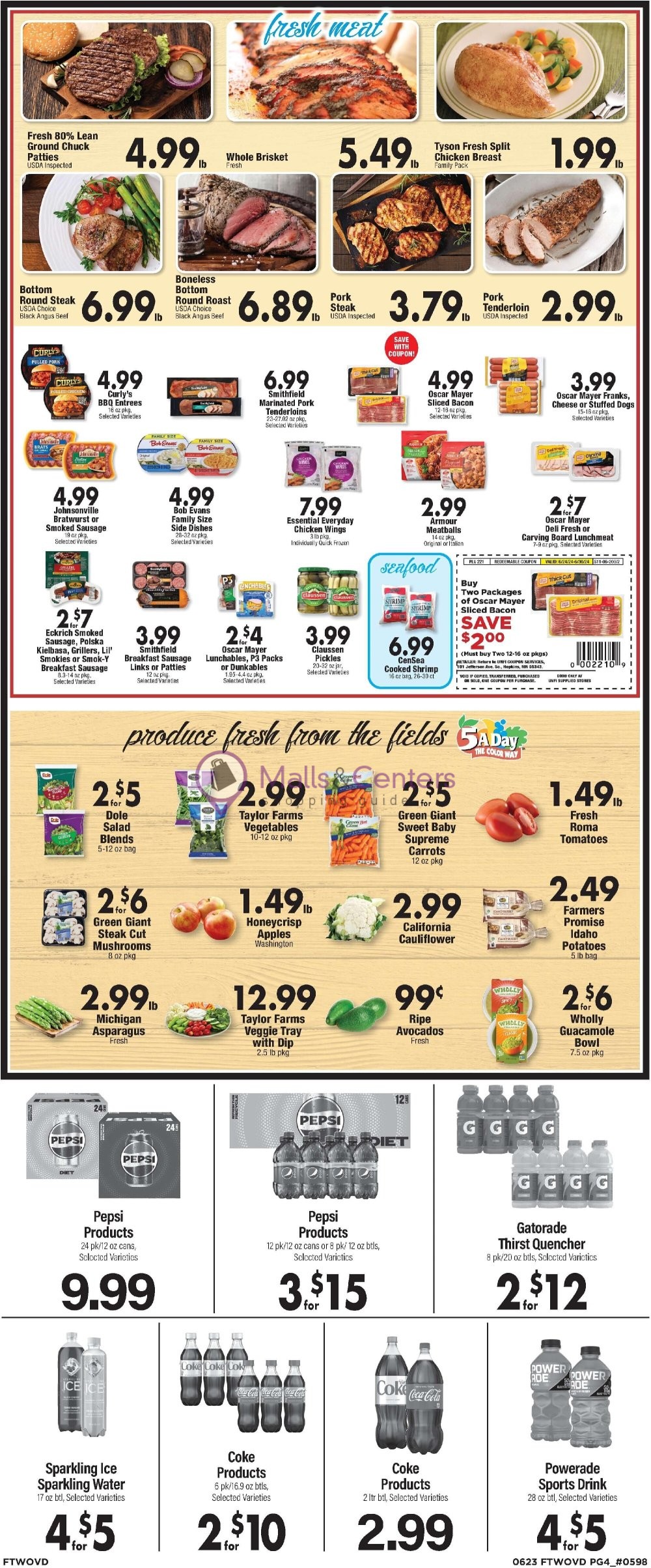 Weekly ad for Supervalu Food Stores valid: 06/24/2024 - 06/30/2024, page 4