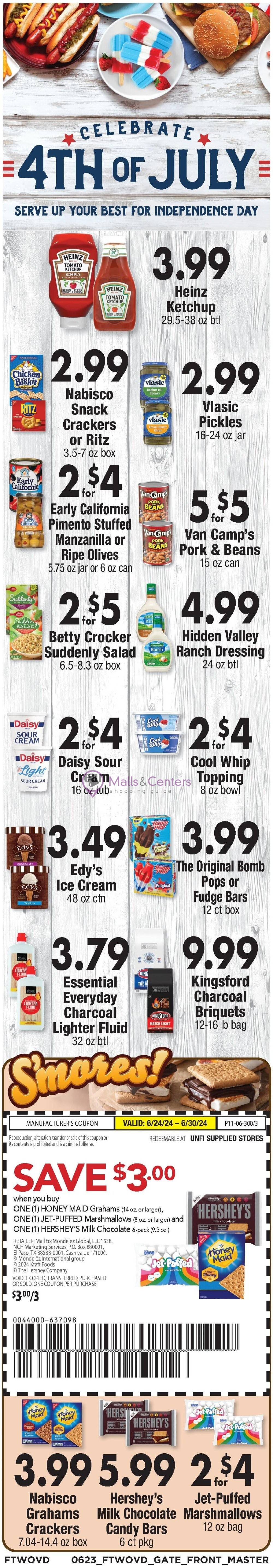 Weekly ad for Supervalu Food Stores valid: 06/24/2024 - 06/30/2024, page 5