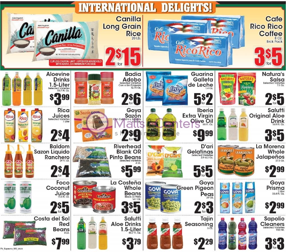 Weekly ad for Supremo Food Market valid: 05/20/2023 - 05/26/2023, page 2