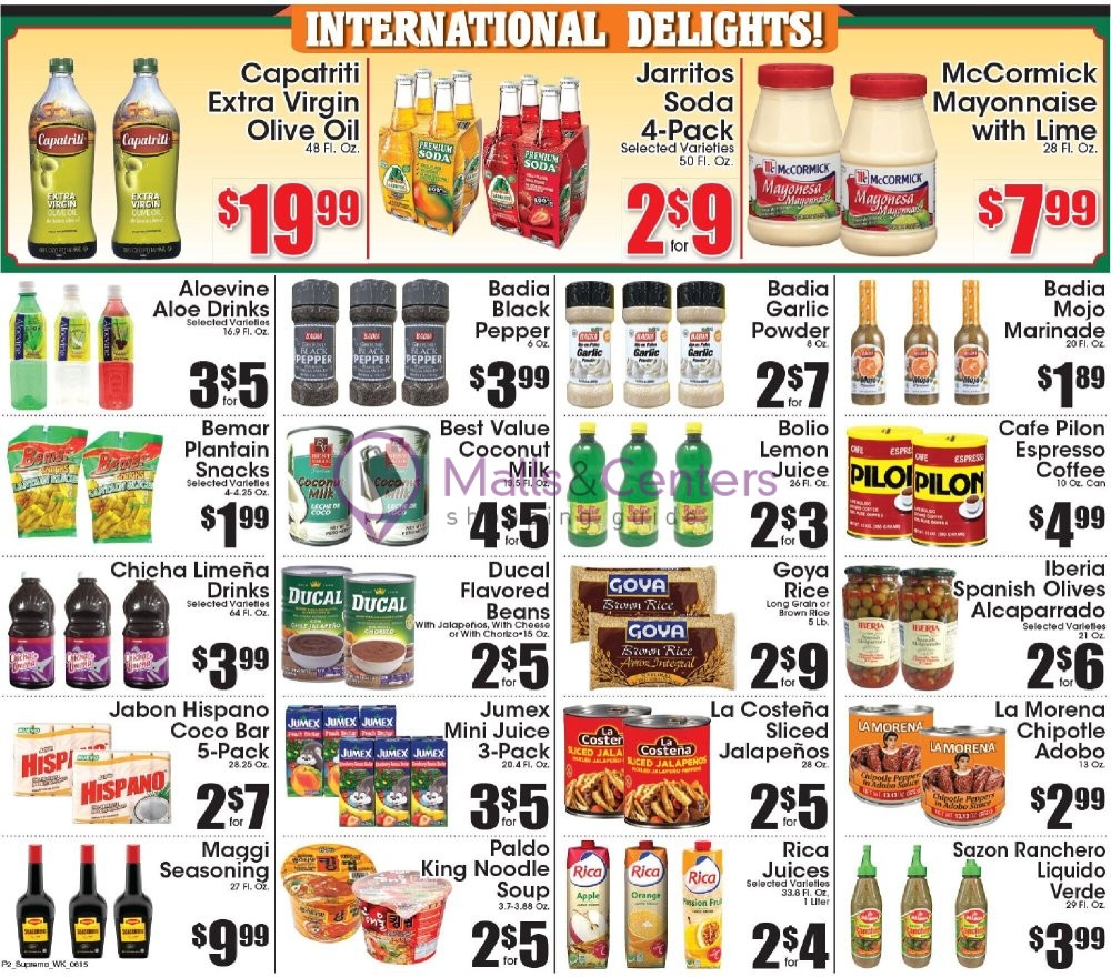 Weekly ad for Supremo Food Market valid: 06/15/2024 - 06/21/2024, page 2