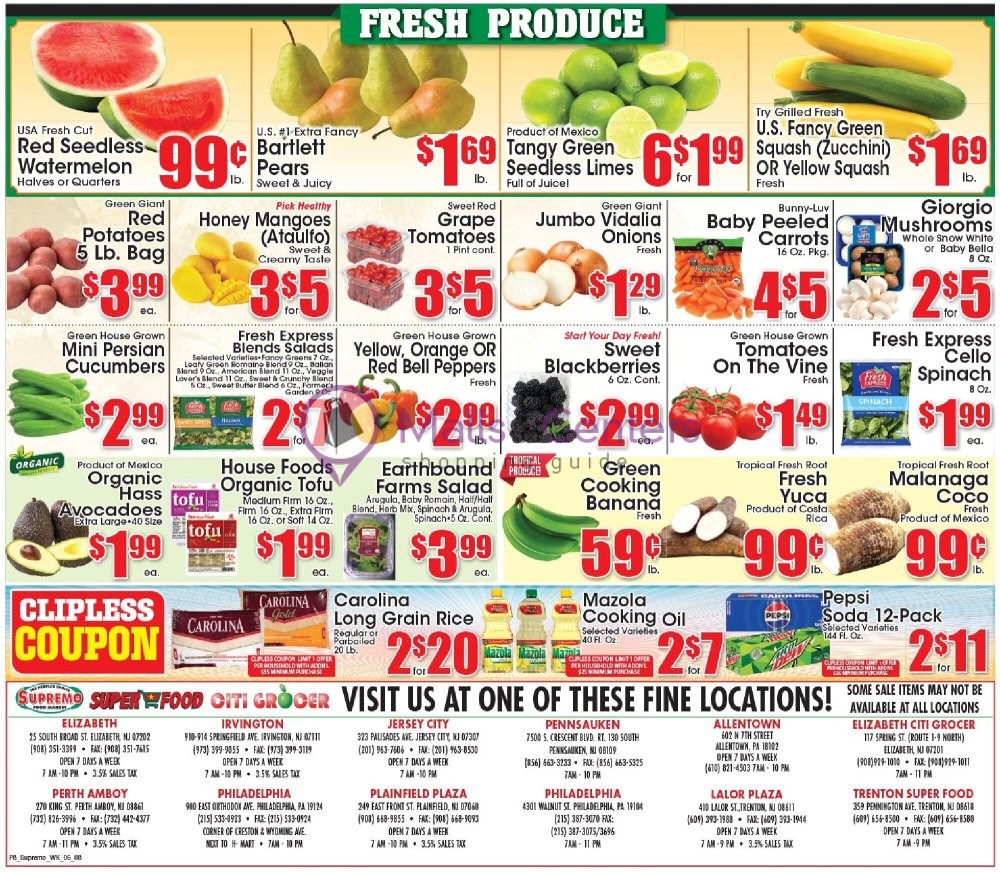 Weekly ad for Supremo Food Market valid: 06/08/2024 - 06/14/2024, page 8