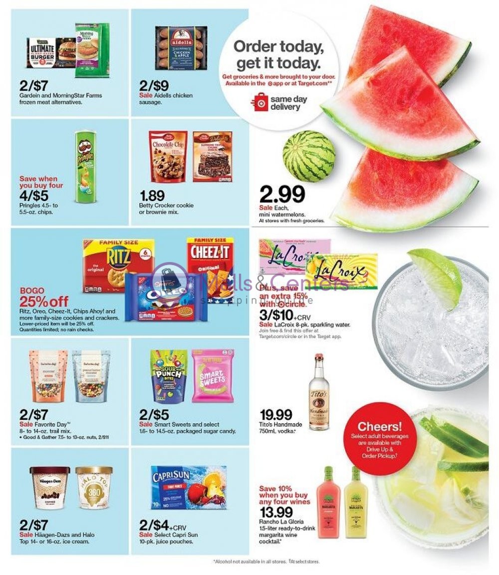 Target Weekly Ad sales & flyers specials MallsCenters