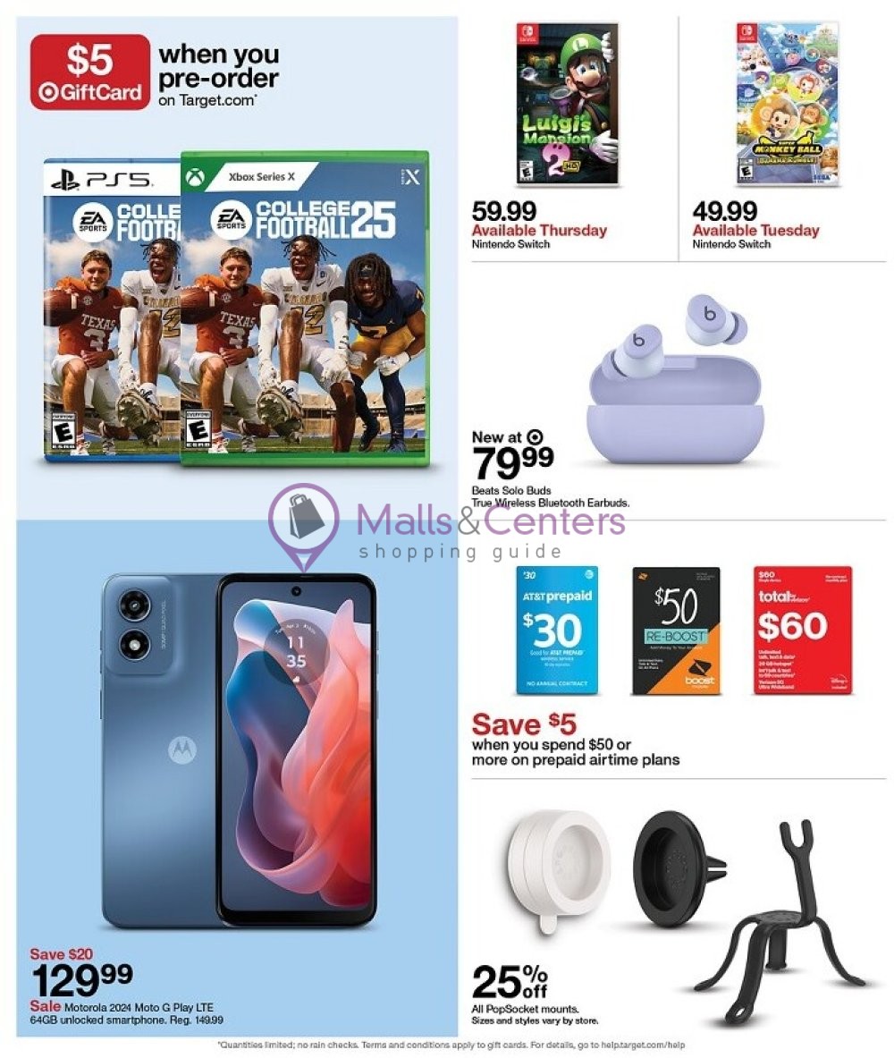 Weekly ad for Target valid: 06/23/2024 - 06/29/2024, page 12