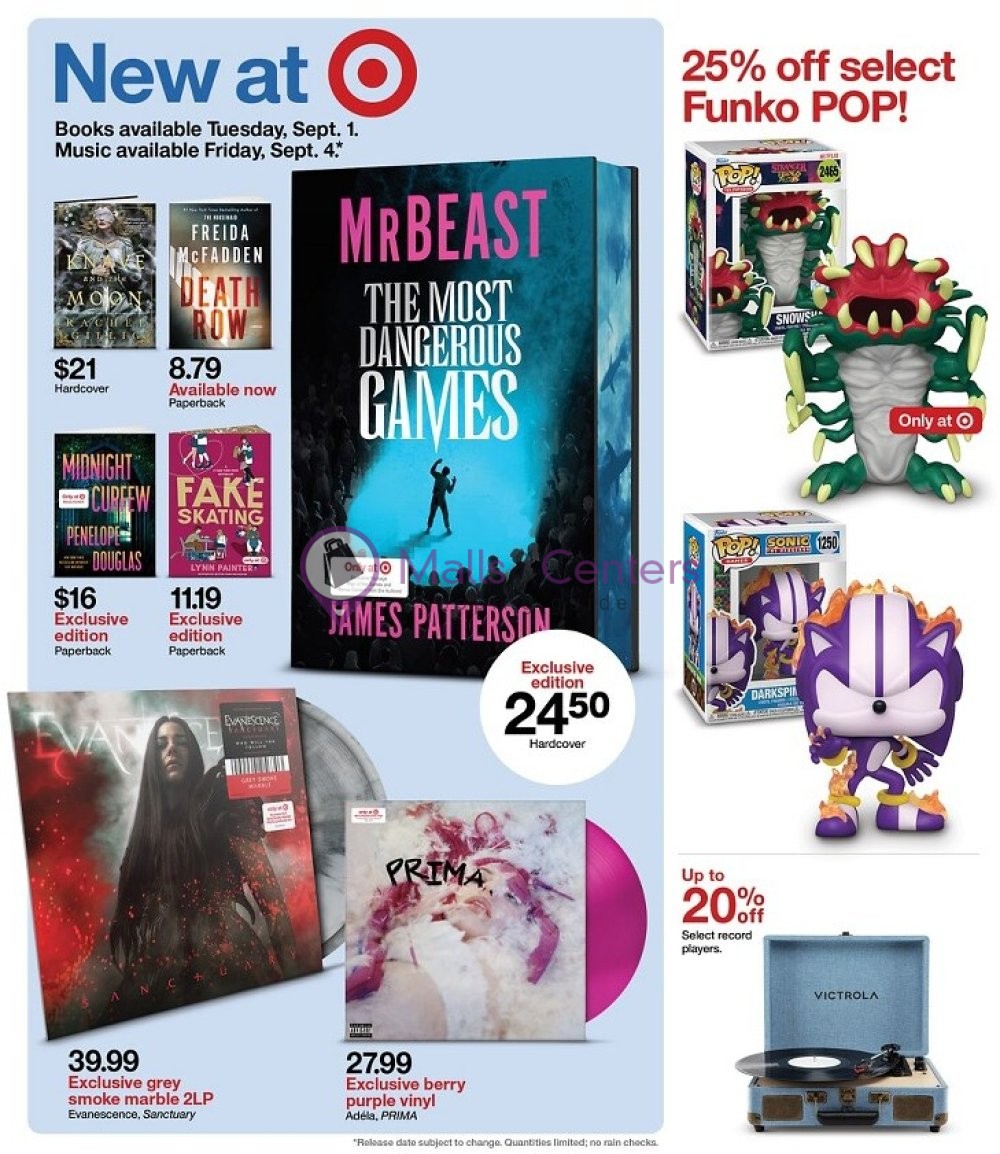 Weekly ad for Target valid: 08/30/2026 - 09/05/2026, page 21